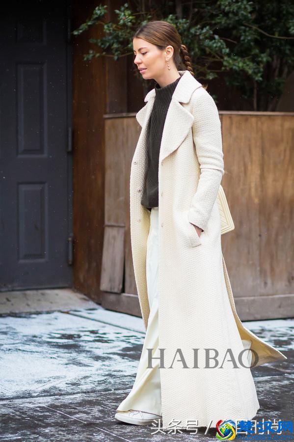 长款大衣搭裤子好看？还是配裙子洋气？