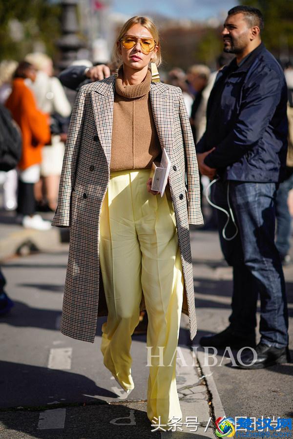 长款大衣搭裤子好看？还是配裙子洋气？