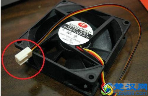 电脑机箱风扇的组装方法