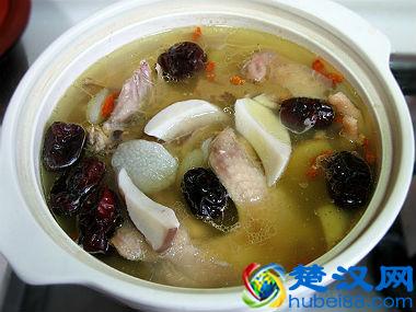 冬季养生食谱之山药炖鸡