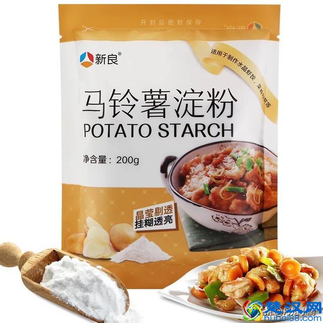 生粉和淀粉的区别 各种淀粉的用途 现在终于清楚了 再不会用错了