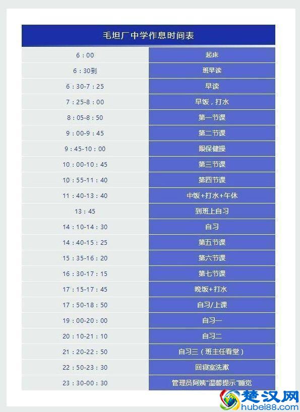 高考有多苦？看看毛坦厂中学作息表，才知道考出好成绩有多不容易