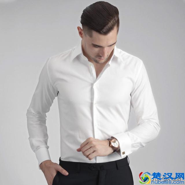 胖子怎么就不能穿白衬衫了？穿对了更好看！