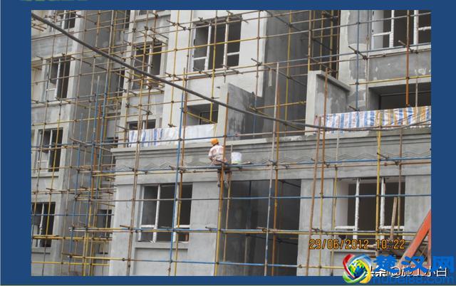 外墙保温和外墙涂料施工图文