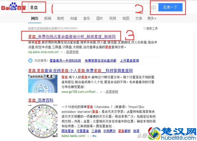 教你简单看星盘（了解真实的星座）