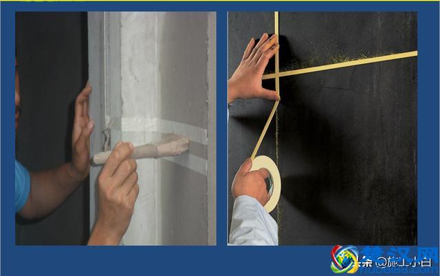 外墙保温和外墙涂料施工图文