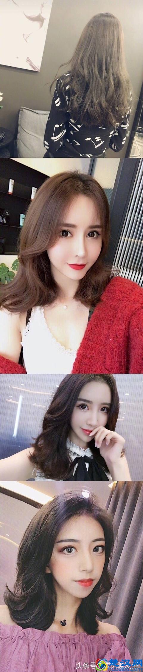 最近很火的纹理烫，一种自然好打理的烫发发型（图组）