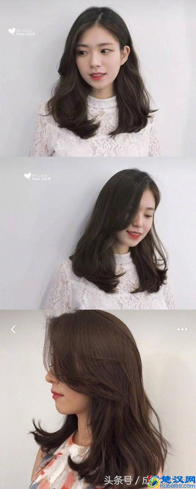 最近很火的纹理烫，一种自然好打理的烫发发型（图组）