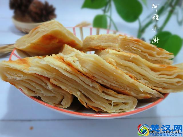 家常烙饼最简单的方法，保证层多又软又好吃，做法详细讲解