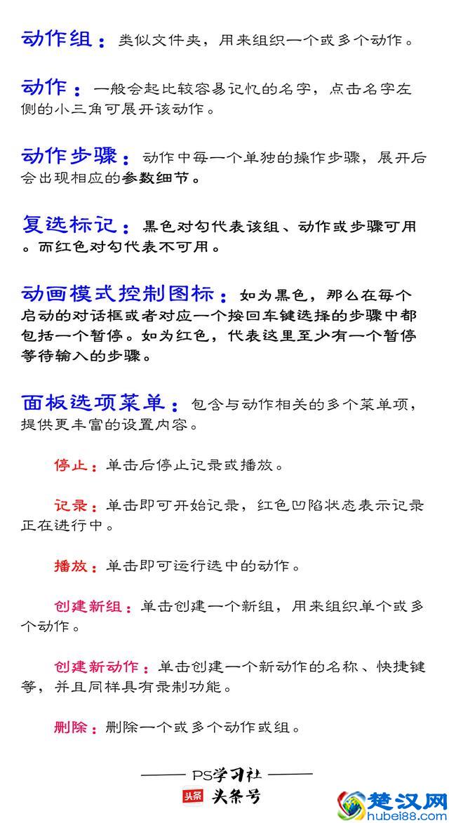 photoshop动作使用详细指南