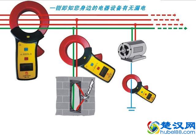 无线传输漏电检测仪，高稳定性高可靠性使用方便