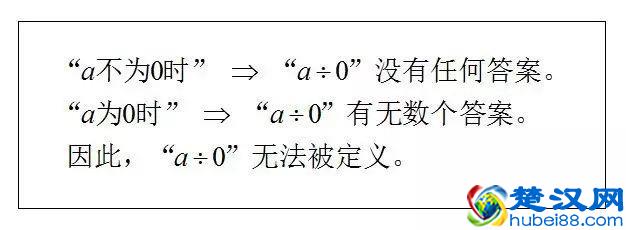 为什么0不能作为除数？真正的原因是……
