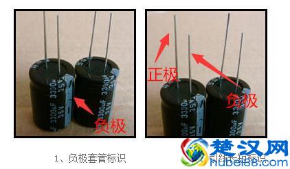 如何区分电容的正负极？怎么用万用表测电容的容量？