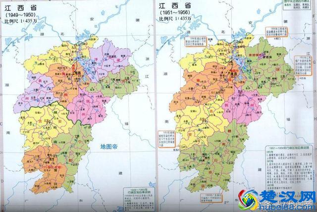 江西省宜春市市中心,地图上为何在偏远的一角?