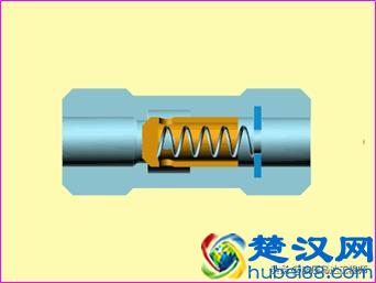 单向阀、液控单向阀、梭阀的的图形符号原理