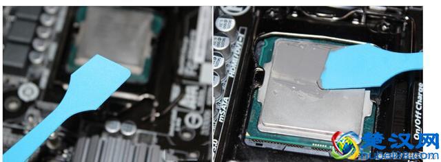 电脑主机CPU导热硅脂的正确涂抹方法