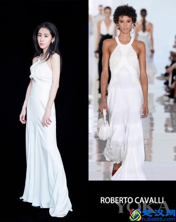 张碧晨穿上白色衣服比她歌声还撩人 同款衣服都给我来一打！