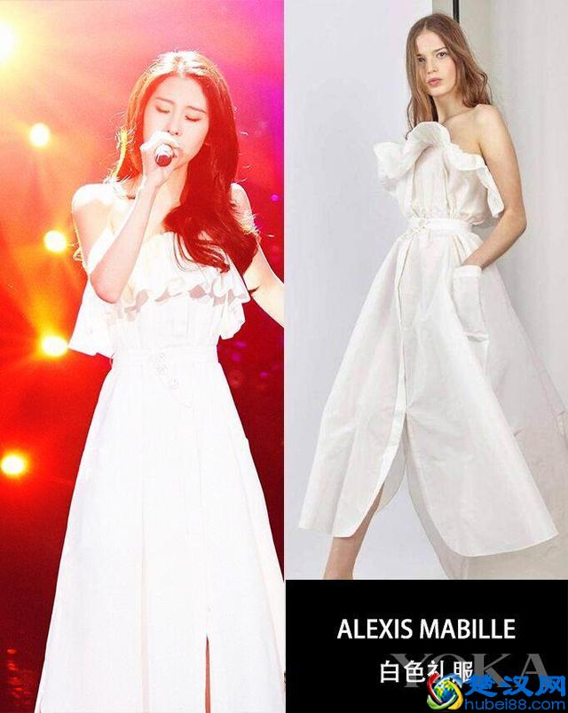 张碧晨穿上白色衣服比她歌声还撩人 同款衣服都给我来一打！
