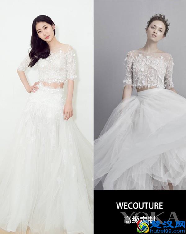 张碧晨穿上白色衣服比她歌声还撩人 同款衣服都给我来一打！