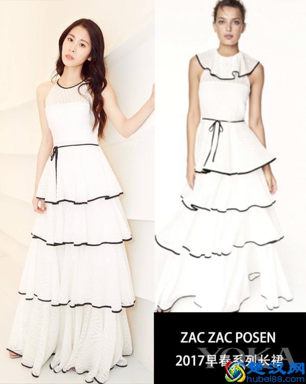 张碧晨穿上白色衣服比她歌声还撩人 同款衣服都给我来一打！