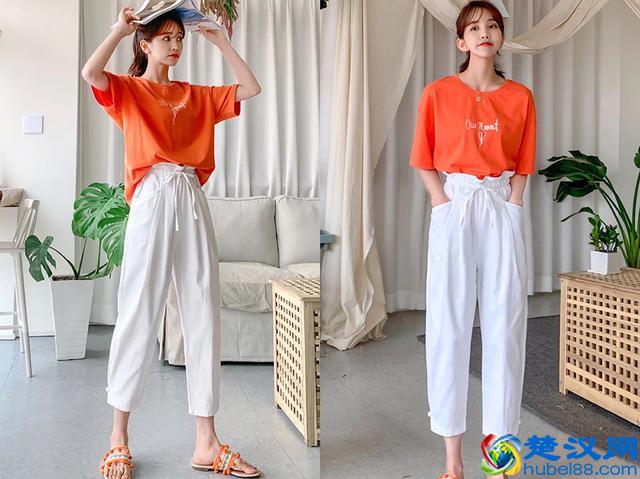 今夏最清爽又百搭的裤子，搭配T恤超好看，跟着穿就对了