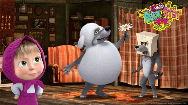 玛莎与熊睡前故事