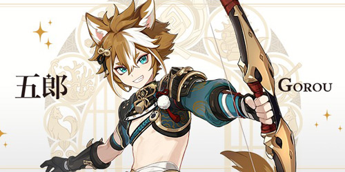 原神游戏五郎角色宣传图1