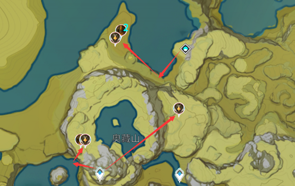 《原神》2.4版本龙蜥分布图讨伐路线汇总分享 原神8
