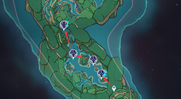 《原神》2.4版本龙蜥分布图讨伐路线汇总分享 原神13