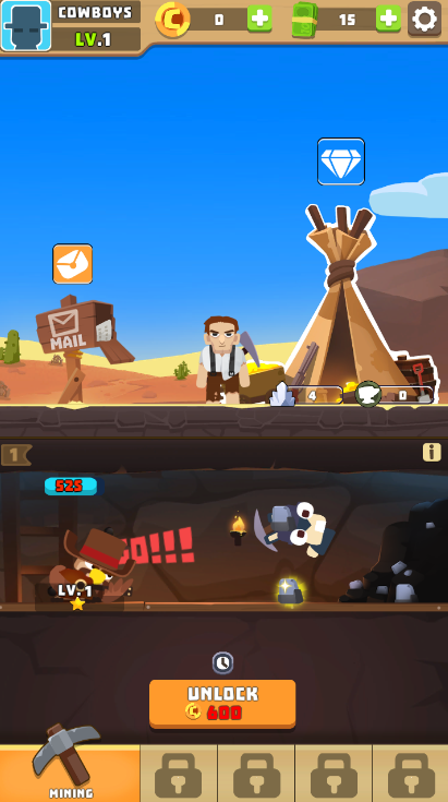 狂野西部探索射击贸易