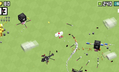 无尽飞行和射击