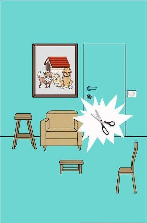 爸爸把我锁在家里了