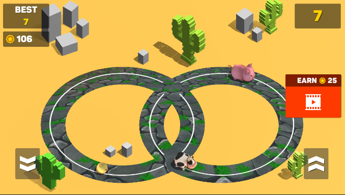 疯狂动物城里跑