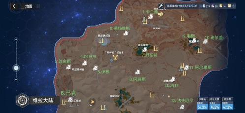 《幻塔》维拉清剿名单怪物位置大全 幻塔维拉清剿名单位置BOSS位置汇总1