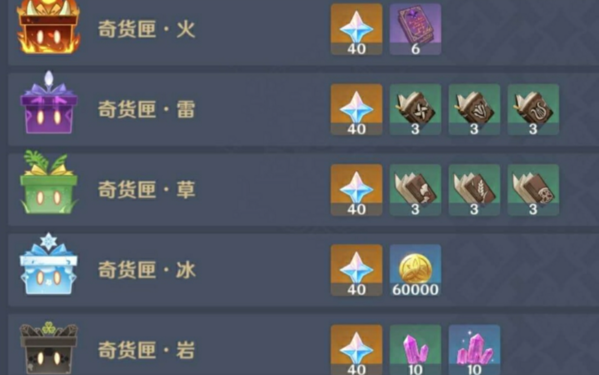 原神立本给多少原石1