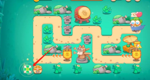 《保卫萝卜4》卧兔藏龙第29关攻略 保卫萝卜4第29关怎么过1