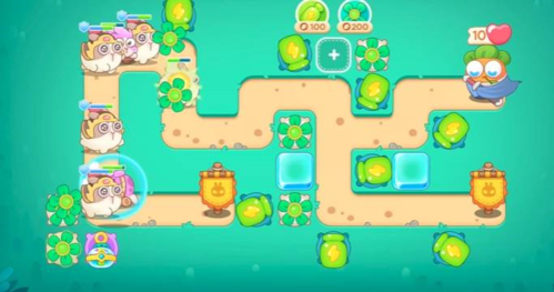 《保卫萝卜4》卧兔藏龙第29关攻略 保卫萝卜4第29关怎么过7