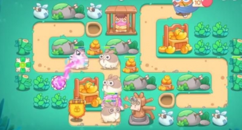 《保卫萝卜4》卧兔藏龙第40关满星攻略 保卫萝卜4卧兔藏龙40关满星通关攻略1