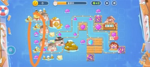 《保卫萝卜4》阿波尼克号第35关满星攻略 保卫萝卜4阿波尼克号35关满星通关攻略8