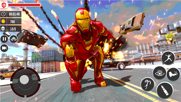 城市英雄跑酷大决战中文版