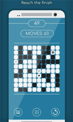 黑白格迷宫游戏