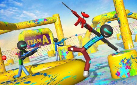 火柴人彩弹射击最新版