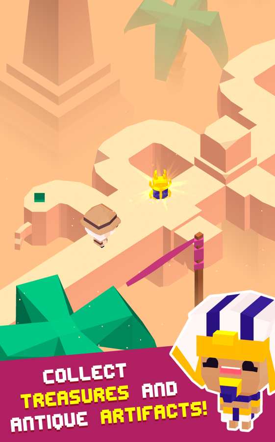 奔跑在危险废墟