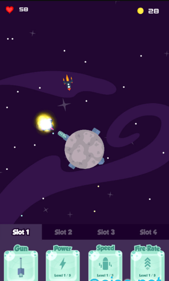 星球战斗旋转太空