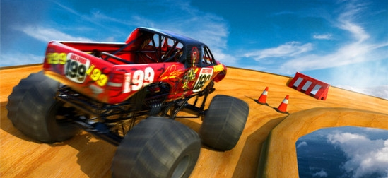 大脚怪特技赛车