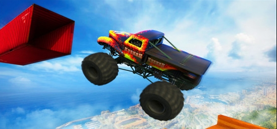 大脚怪特技赛车