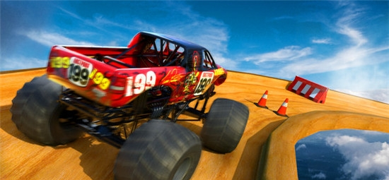 大脚怪特技赛车