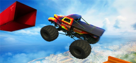 大脚怪特技赛车