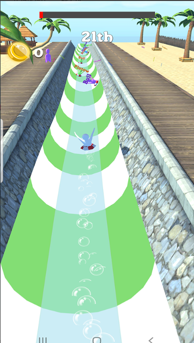 Slide.io in Aqua park