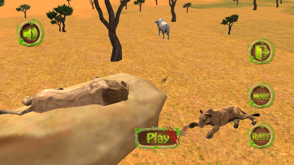 丛林王国狮子家族